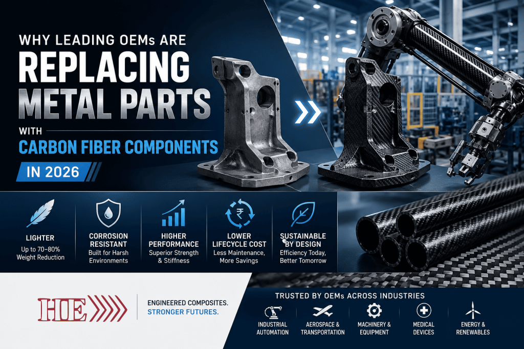 Why Leading OEMs Are Replacing Metal Parts with Carbon Fiber-Hindustan Engineers