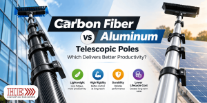 Carbon Fiber vs Aluminum Telescopic Poles - Hindustan Engineers
